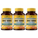 Zinc 50mg Capsules for Men and Women, 360 Count | Highly Absorbable Zinc Supplements for Immune System Support | Zink 50 mg Mono Methionine Chelated Complex |Helps with Skin Health & Overall Immunity