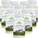 Active Hexose Corrited Compound 1500 mg Supplement, Natural 8 Mushroom Extract Supplement, ανοσοποιητικό σύστημα, λειτουργία ήπατος, δραστηριότητα φυσικών δολοφόνων και κυττάρων Τ, 900 κάψουλες λαχανικών