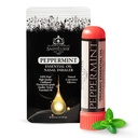 Peppermint Oil Aromatherapy Nasal Stick Vapor Inhaler for Migraine Relief - Nausea & Motion Sickness, USA Made with Organic Essential Oils, Tension Headache