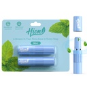 Hion Nausea Relief Inhaler 100% Natural Essential Oil,Dual-Use for Motion Sickness,Morning Sickness,Sea Sickness and Stress with Fast-Acting Relief,Mint,2Pcs
