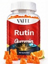 Rutin Supplement 500mg - Sophora Japonica Extract with Bioflavonoids - Antioxidant & Wellness Chewables for Daily Use - Plant-Based Flavonoid Complex - Supports General Well-Being - 60 Vegan Gummies