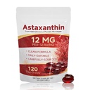 Astaxanthin Supplements 12mg,120 Days Supply,Contains Lycopene,Grape Seed,Vitamin E,& More Supports Eye,Joints,Skin Health,Supports Internal Circulation