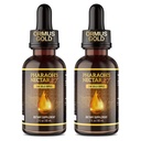 Ultra-Pure, 99.9% Liquid Gold - 24K Monoatomic Gold Ormus - Third Eye Awakening, Pineal Gland Decalcification, Awaken DNA, Unlock Light Speed Manifestation - Pharaoh's Nectar XT, 2 Pack