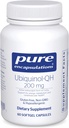 Pure Encapsulations Ubiquinol-QH - 200 mg Ubiquinol - Ενεργή μορφή του συνένζυμου Q10 - Καρδιακή Υγεία & Ενέργεια Υποστήριξη Μεταβολισμού * - Αντιοξειδωτικό συμπλήρωμα - 60 κάψουλες Softgel