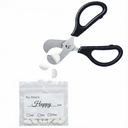 Scissor-Shaped Pill Cutter, Stainless Steel Blade Pill Splitter, Pill Cutter Splitter for small and large pills, Ideal for Customize Dosage