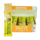 BochaSweet Keto Protein Bar, Lemon Poppyseed BochaBar, 17g Grass Fed Collagen, Low Carb, Keto-Friendly, Gluten Free, 12 Count