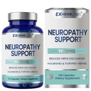 Nerve Savior for Neuropathy Supplements, with 600 mg Alpha Lipoic Acid, Neuropathy Pain Relief for Feet, Hands and Joints, Overall Nerve Health Support, 120 Capsules