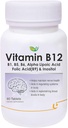 Vitamin B12 with B1, B5, B6, B9(Folic Acid), Alpha Lipoic Acid ALA & Inositol Supplements, Energy Management, Antioxidant - 60 Tablet