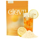 Clevr Yuzu Lemonade GLP-1 Friendly Electrolytes Hydration Drink Mix – No Added Sugar – Coconut Water with Lemon Juice, Trace Minerals & Gut Supporting Probiotics – Caffeine-Free SuperTea – 18 Servings