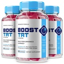 (3 Pack) Boost TRT Gummies – BoostTRT Premium Blend with Natural Ingredients for Stamina and Energy, Great-Tasting Performance Gummy, Easy-to-Chew, Offical Formula (180 Gummies)