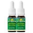 Oil of Oregano Liquid | Wild Mediterranean, Certified Organic Oregano | Blended in Organic Cold Pressed Extra Virgin Olive Oil | 0.33oz / 10mL (Pack of 2)