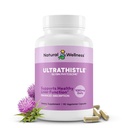 UltraThistle Advanced Milk Thistle Supplement – 1080mg Silybin Phytosome for Superior Absorption – Liver Support, Detox & Enzyme Health – Non-GMO, Gluten Free, Soy Free – 90 Capsules (30-Day Supply)