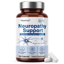 Neuropathy Supplements, Nerve Health Support, 120 Count with 600mg Al-p-ha Lipoic Acid, Benfotiamine & Vitamin B12, Formulated for Peripheral Comfort in Hands, Feet, Legs, Back & Neck