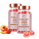 Probiotics for Women Gummies, Debloat Gummies with Prebiotic Fiber Supplement & Apple Cider Vinegar for Gut Health, Vitamin C & Biotin for Skin & Hair Support, Peach Strawberry, 120 Count