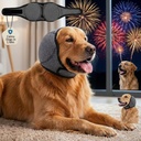 MCTOURY Noise-Protection Ear Muffs for Dogs: Fast Calms Dogs in 1 Minute | Noise Reduction During Fireworks/Thunderstorms - Anxiety Relife Ear Covers for Large Breeds Golden/Lab/Shepherd