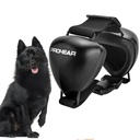 PROHEAR Dog Ear Muffs Hearing Protection for Dogs, NRR 28dB Noise Cancelling Headphones, Easy to Adjust Dog Hearing Protection Earmuffs for Thunder, Hunting, Tourism, Cars, Racing, Large Black
