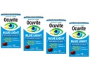 Bausch + Lomb Ocuvite Blue Light Eye Health – Mini Soft Gels with 25 mg Lutein + 5 mg Zeaxanthin – Eye Defense for Screen Time, Gamers, & Digital Device Users, 30 ct (Pack of 4)