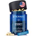 Eternity NAD+ Resveratrol Supplement for Men & Women– 1050mg with 15 Advanced Ingredients for Immune Support, Energy, Healthy Aging, Skin & Antioxidants – NAD+ Supplement for Longevity –1 Month Supply