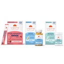 Uqora Flush Advanced+ Regimen with Flush Advanced+ - Cranberry to Reduce Risk of Recurrent UTI** - Defend & Promote - D-Mannose, Vitamin C, Green Tea Extract & Probiotics - 3-Part Bundle