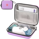 Fukumi Carrying Case for Portable Nebulizer, Travel Medical Bag, Hard Emergency Medical Bag for Inhaler Spacer for Kids and Adults, Masks, Asthma Accessories Case