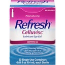 Refresh CELLUVISC Lubricant Eye Gel Single-Use Containers 30 ea (Pack of 6)