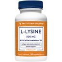 The Vitamin Shoppe L-Lysine 500MG - Immune Support, Collagen Formation & Calcium Absorption, Essential Amino Acid (100 Capsules)