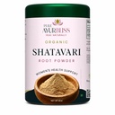 100% Organic Shatavari Root Powder, Hormonal Balance, Menstrual Wellness, Fertility Support and Daily Vitality for Women, Traditional Ayurvedic Shatavari Powder - 8oz Tin Box