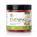 Lunar Leaf Evening Primrose Oil Gummies 1300mg for Women – Hormonal Balance, Skin & Cycle Support – Berry Flavored, Non-GMO, Gluten-Free – 60 Gummies