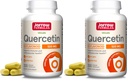 Jarrow Formulas Quercetin 500mg Capsules - 200 Veggie Caps - Supports Antioxidant Status,Cardiovascular Health & Immune Health - 200 Servings,(Pack of 2)