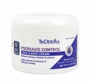 TriDerma Psoriasis Control Face & Body Cream - Maximum Strength 3% Salicylic Acid - Moisturizing Psoriasis Cream (No Cortisone, Fragrance or Parabens) - 8 Oz Jar