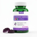 Kids Elderberry Gummies, Immune Support, Natural Berry Flavor, 60 Gummies