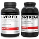 Myogenix Joint & Tissue Supplement & Liver Support Supplement – Advanced Detox & Mobility Formula – UC-II Collagen, MSM, and Herbal Support for Joint & Organ Wellness