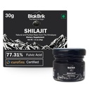 Pure Himalayan Shilajit Resin, High Potency - 77% Fulvic Acid, 80+ Trace Minerals, Supports Energy Boost & Immune Support, Lab Tested for Purity, Pack of 1, 60 Servings of 500 mg