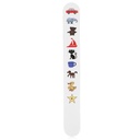 Fixation Stick Vision Tester, Coating Thicken, Clear Colorful Animal Patterns, Kids Vision Optometry Test Card, 2 Sizes(#1)
