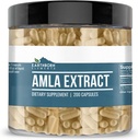 Earthborn στοιχεία Amla Extract 200 κάψουλες, καθαρό & μη αραιωμένο, χωρίς πρόσθετα
