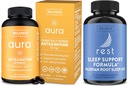 WellPath Astaxanthin 12mg – Natural Astaxanthin Supplements from Microalgae and Rest Valerian Root Sleep Aid for Adults with Melatonin & L-Theanine
