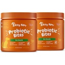 Zesty Paws Probiotics for Dogs - Digestive Enzymes for Gut Flora, Digestive Health, Diarrhea & Bowel Support - Clinically Studied DE111 - Dog Supplement for Pet Immune System – Pumpkin – Pack of 2