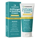 Antifungal Cream for Jock Itch, Ringworm, Psoriasis & Athlete’s Foot – Extra Strength Relief for Itchy, Burning Skin – Fast-Acting Formula for Tinea Cruris, Tinea Versicolor & Skin Irritations