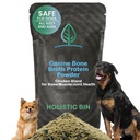 Holistic Bin Canine Chicken Blend Protein Powder Dog Food Toppers | Daily Supplement Powder with Bone Broth, Collagen & Essential Amino | Mobility, Recovery & Overall Wellness | Chicken (50g)