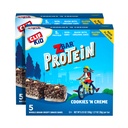 CLIF Bar - Protein Granola Bars - Cookies and Creme Flavor (1.27 Ounce Gluten Free Bars, Lunch Box Snacks, 10 count)