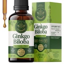 HERBAMAMA Ginkgo Biloba Supplements - Brain Supplements for Focus & Memory - Ginkgo Biloba Extract for Brain Support - Vegan, Non-GMO, Alcohol & Sugar-Free, 42-Day Supply