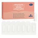 Menopause Relief Vaginal Suppositories, Non-Hormonal, All-Natural Formula with Boric Acid, Hyaluronic Acid, Probiotics, Coconut Oil & Vitamin E, Soothes Vaginal Dryness & Discomfort(12 Inserts)