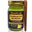 Turmeric & Plai Thai Herbal Muscle Balm with Massage Stick - Soothing & Cooling Aromatherapy Rub for Back, Neck & Joint Comfort - Citrus Essential Oils - Post Yoga & Workout Recovery Set