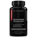 Testosterone Optimization Formula – Ashwagandha, Tongkat Ali 200:1, L-Citrulline, DIM, Boron, Zinc & Vitamin D3 – Energy, Strength & Drive Support – 120 Capsules