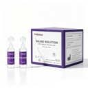0.9% Sodium Chloride Saline Solution | Nasal Moisturizer & Cleansing for Adults & All Ages | Nose & Eye Care | Preservative-Free | 5mL Per Unit, 25 Units per Box
