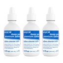 MAJOR Deep Sea Premium Saline - Nasal Moisturizing Spray for Dryness and Irritation Relief - Sodium Chloride 0.65% - 1.5 Fl. Oz (3 Pack)