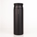 FORME - Blender Shaker Bottle, Leakproof Double Insulated Stainless Steel, Noiseless Shaker Bottle for Hot & Cold Drinks, Ideal for Protein & Supplement Shakes (Charcoal, 23.7 ounces)
