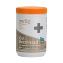 swiig Get Recovered, Perform, No GMO Ingredients, No Added Sugar, No Artificial Flavors, Colors or Sweeteners, No Gluten, No Preservatives, Post-Workout, 90 Servings, 1 lb Jar