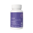 NANOWELL Ashwagandha Premium - 120 Vegan Capsules – High Potency – 5% Withanolides Root Extract, Organic Ashwagandha Powder, Mixed Berries - Supports Relaxation & Mood Balance - 60 Servings