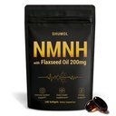 NAD Supplement 240 Softgels, Liposomal NMNH Softgel 500mg with Flaxseed Oil 200mg | Supports Energy & Healthy Anti Aging | High Absorption NAD Supplements for Women & Men | Non-GMO, Gluten Free